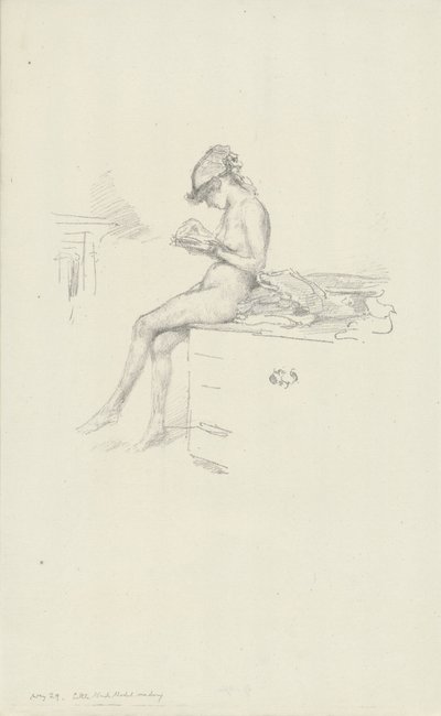 Den lille nøgenmodel, Reading af James Abbott McNeill Whistler