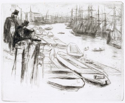 Den lille pool, nr. 1 (ætsning) af James Abbott McNeill Whistler