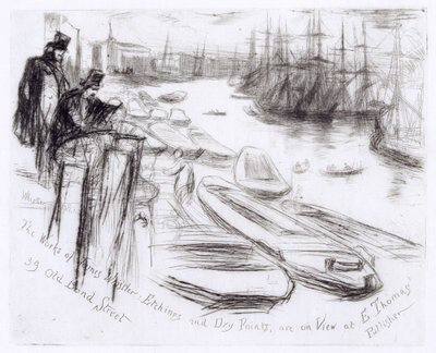 Den lille pool, nr. 2 (ætsning) af James Abbott McNeill Whistler