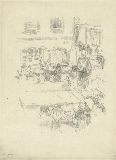 Markedspladsen, Vitre af James Abbott McNeill Whistler