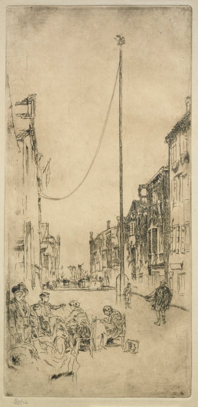 Masten. af James Abbott McNeill Whistler