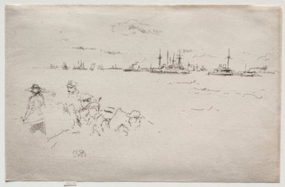 Overvågerne. af James Abbott McNeill Whistler