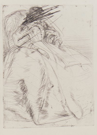 Den åbne bog, 1861. af James Abbott McNeill Whistler