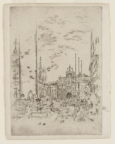 Piazzettaen af James Abbott McNeill Whistler