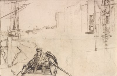 Poolen, 1859. af James Abbott McNeill Whistler