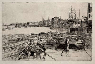 Poolen, 1859. af James Abbott McNeill Whistler