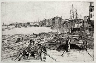 Poolen, 1859. af James Abbott McNeill Whistler