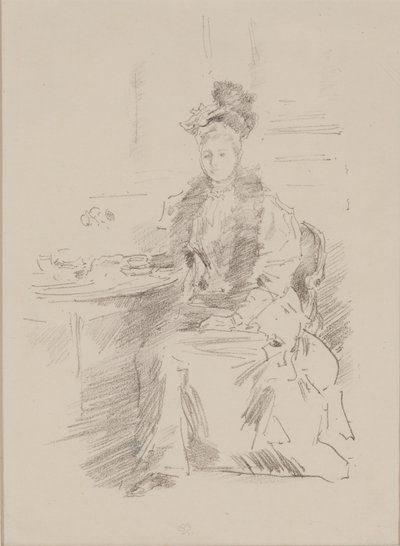 Den smukke New Yorker af James Abbott McNeill Whistler
