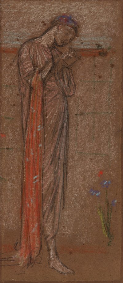 Den lilla iris, 18711872. af James Abbott McNeill Whistler