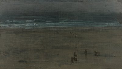 Havet og Sandet, 1884. af James Abbott McNeill Whistler