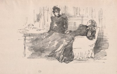 Søstrene, 1894. af James Abbott McNeill Whistler
