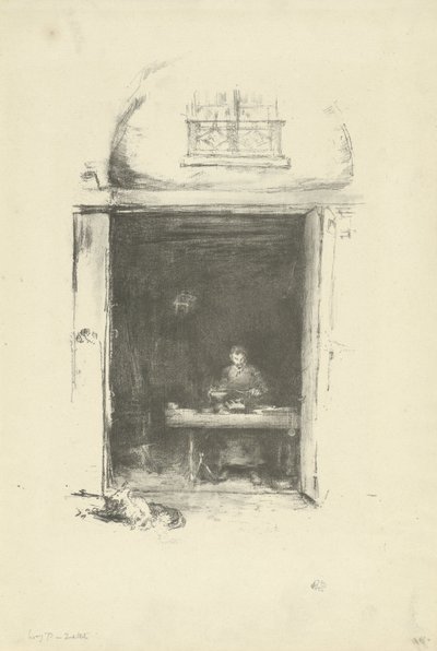 The Smith, Passage du Dragon af James Abbott McNeill Whistler