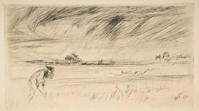 Stormen, 1861. af James Abbott McNeill Whistler