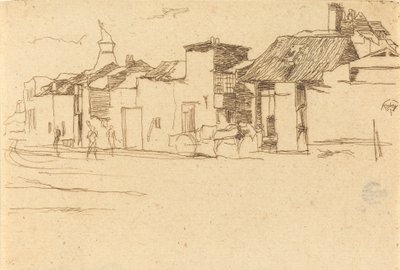Svanen, Chelsea, 1872. af James Abbott McNeill Whistler