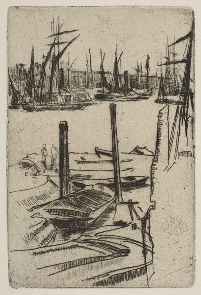 Den lille pool, [1879]. af James Abbott McNeill Whistler