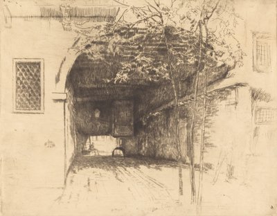 Færgen, nr. I, 18791880. af James Abbott McNeill Whistler