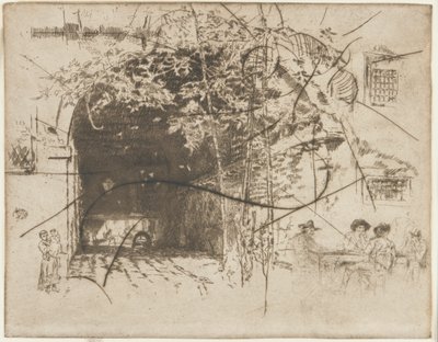 Færgen, nr. 2, 1879-1880. af James Abbott McNeill Whistler