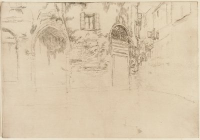 De to døråbninger, 1879-1880. af James Abbott McNeill Whistler