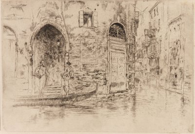 De to døråbninger, 1879-1880. af James Abbott McNeill Whistler