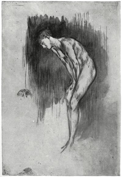 Tillie, en model, 1873 1904. af James Abbott McNeill Whistler