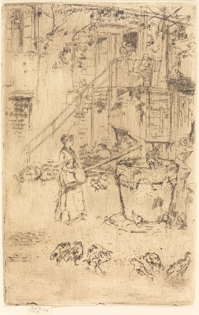 Tyrkierne, 1880. af James Abbott McNeill Whistler