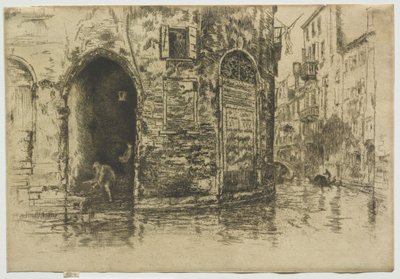 To døråbninger, 1880. af James Abbott McNeill Whistler