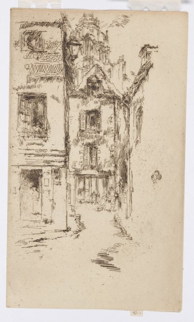 Under katedralen i Blois af James Abbott McNeill Whistler