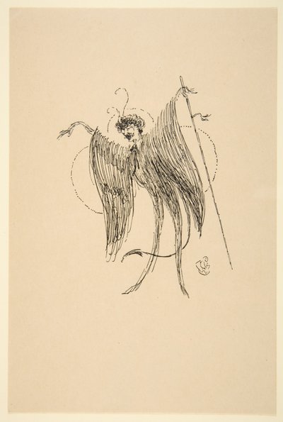 Whistler som sommerfugl, det 19.-20. århundrede. af James Abbott McNeill Whistler