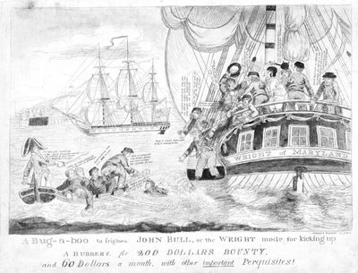 En Bug-a-boo til at skræmme John Bull eller Wright-tilstanden til at sparke op af James Akin