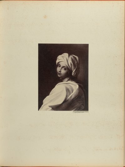 Guido Reni, Beatrice Cenci. (Barberini-galleriet) efter en tegning af Rocchi af James Anderson