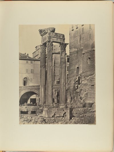 Vespasians tempel af James Anderson