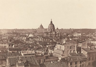 Udsigt over Rom, ca. 1855. af James Anderson