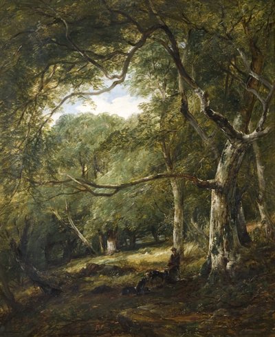 Figurer i Woodland af James B. Dalziel