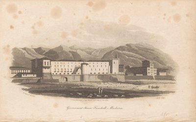 Regeringsbygningen, Funchal, Madeira af James Baily
