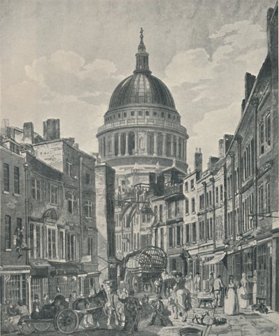 I St. Martins-Le-Grand, 1800, 1920 af James Baily