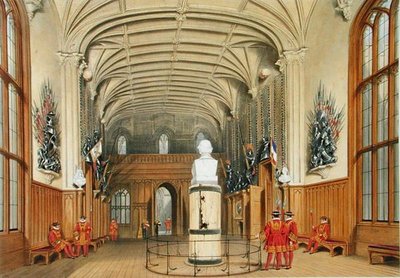 Vagtkammeret, Windsor Castle af James Baker (after) Pyne