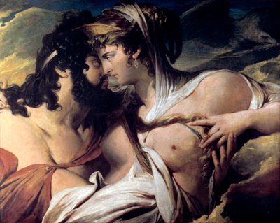 Jupiter forført af Juno, det 18. tidlige 19. århundrede af James Barry