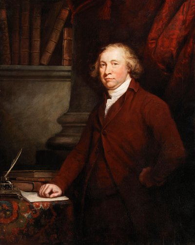 Portræt af Edmund Burke (1729-1797), statsmand, taler og forfatter af James Barry