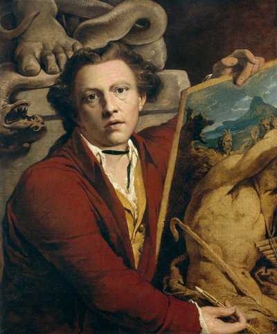 Selvportræt af James Barry