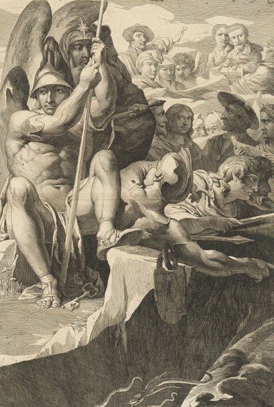 Englegarden, ca. 1802. af James Barry