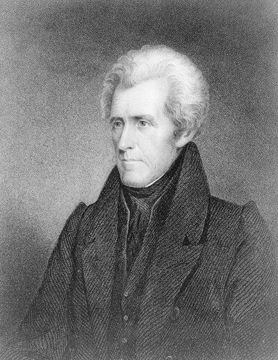 Andrew Jackson, c.1815dani af James Barton Longacre