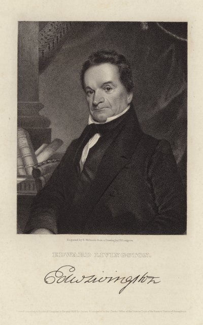 Edward Livingston af James Barton Longacre