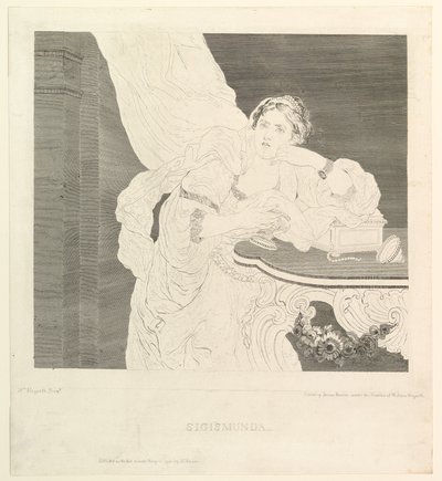 Sigismunda, 5. maj 1790. af James Basire I