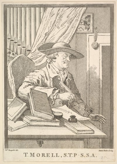 Thomas Morell, S.T.P.- S.S.A., februar 1762. af James Basire I