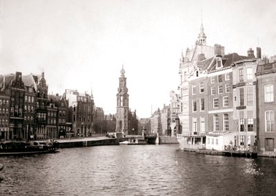Kanal, Amsterdam, 1898. af James Batkin
