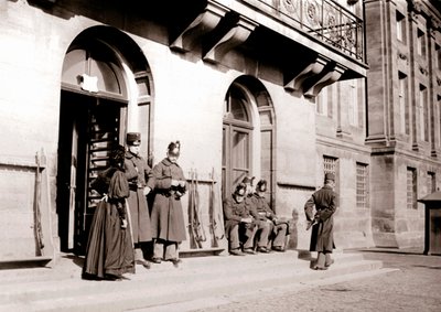 Vagter, Amsterdam, 1898. af James Batkin