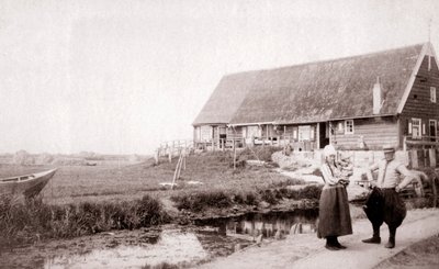 Indbyggere på Marken Island, Holland, 1898. af James Batkin
