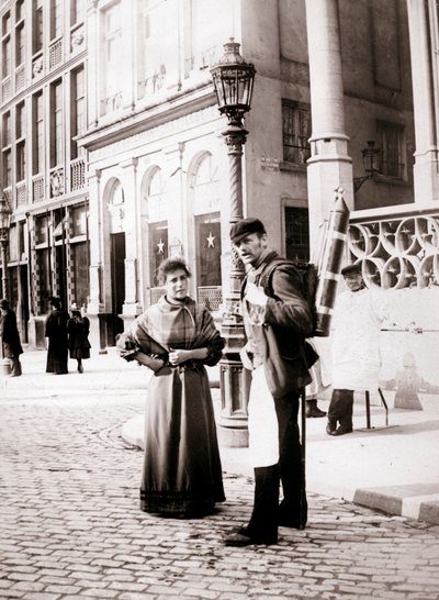 Folk i Bruxelles, 1898. af James Batkin