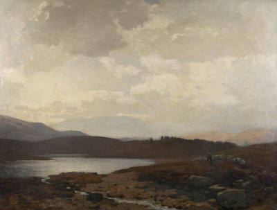Dinnet Moor (olie på lærred) af James Cadenhead