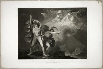 Heksene viser sig for Macbeth og Banquo af James Caldwall